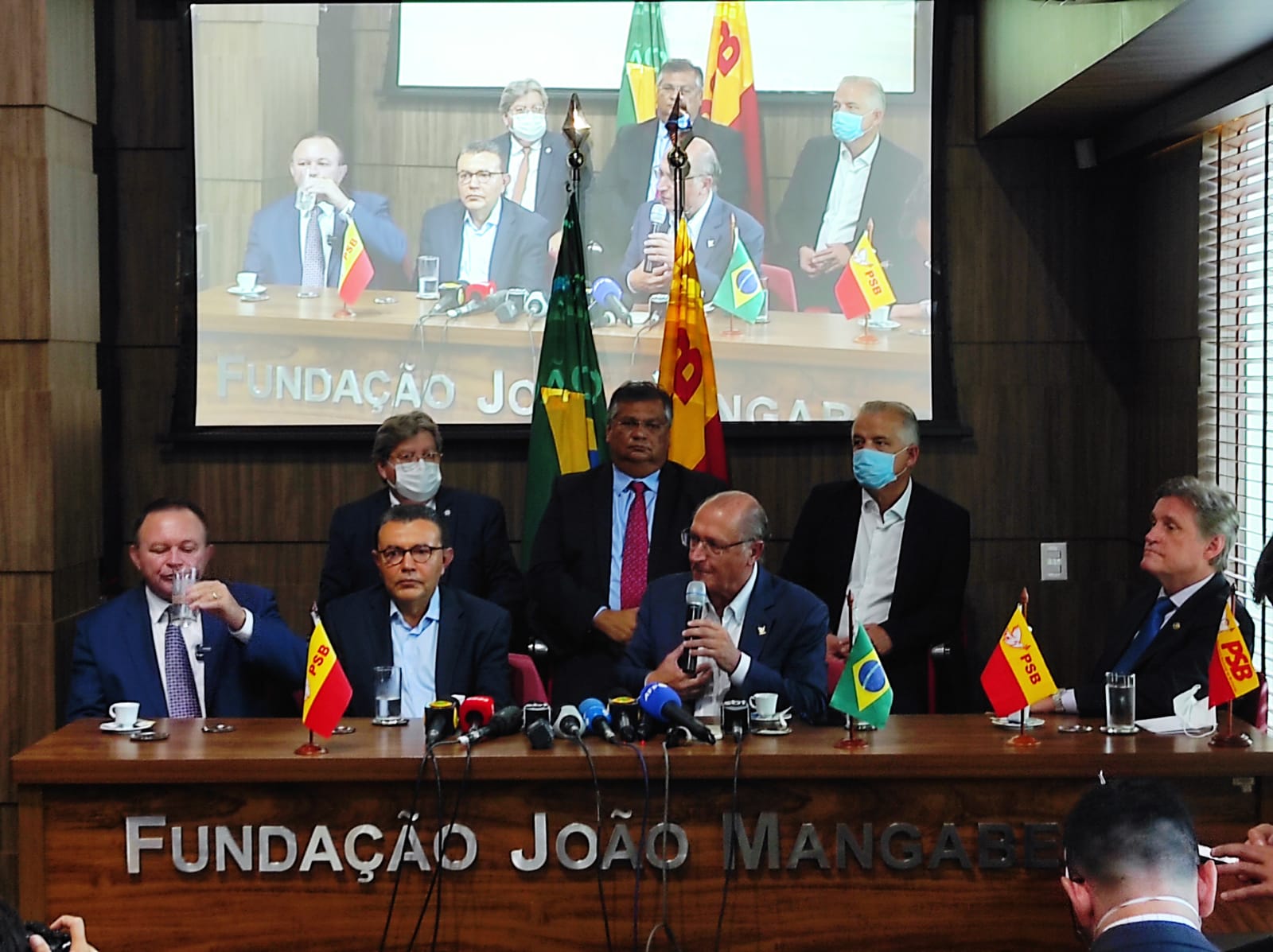 Alckmin se filiou ao PSB, depois de 33 anos no PSDB, e deve ser vice de Lula na corrida presidencial. Foto: Tiago Rodrigues