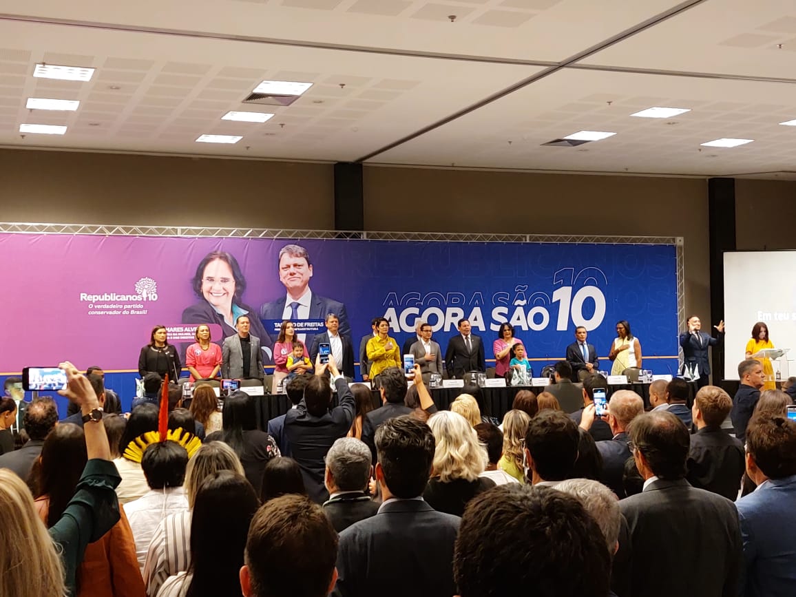 Damares é pré-candidata ao Senado pelo Amapá. Foto: Lucas Neiva