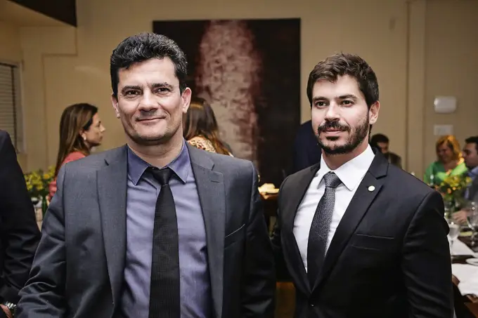 Júnior Bozzella (União-SP) avaliou que o nome de Sergio Moro ainda é o mais viável para a construção da terceira via. Reprodução: Instagram