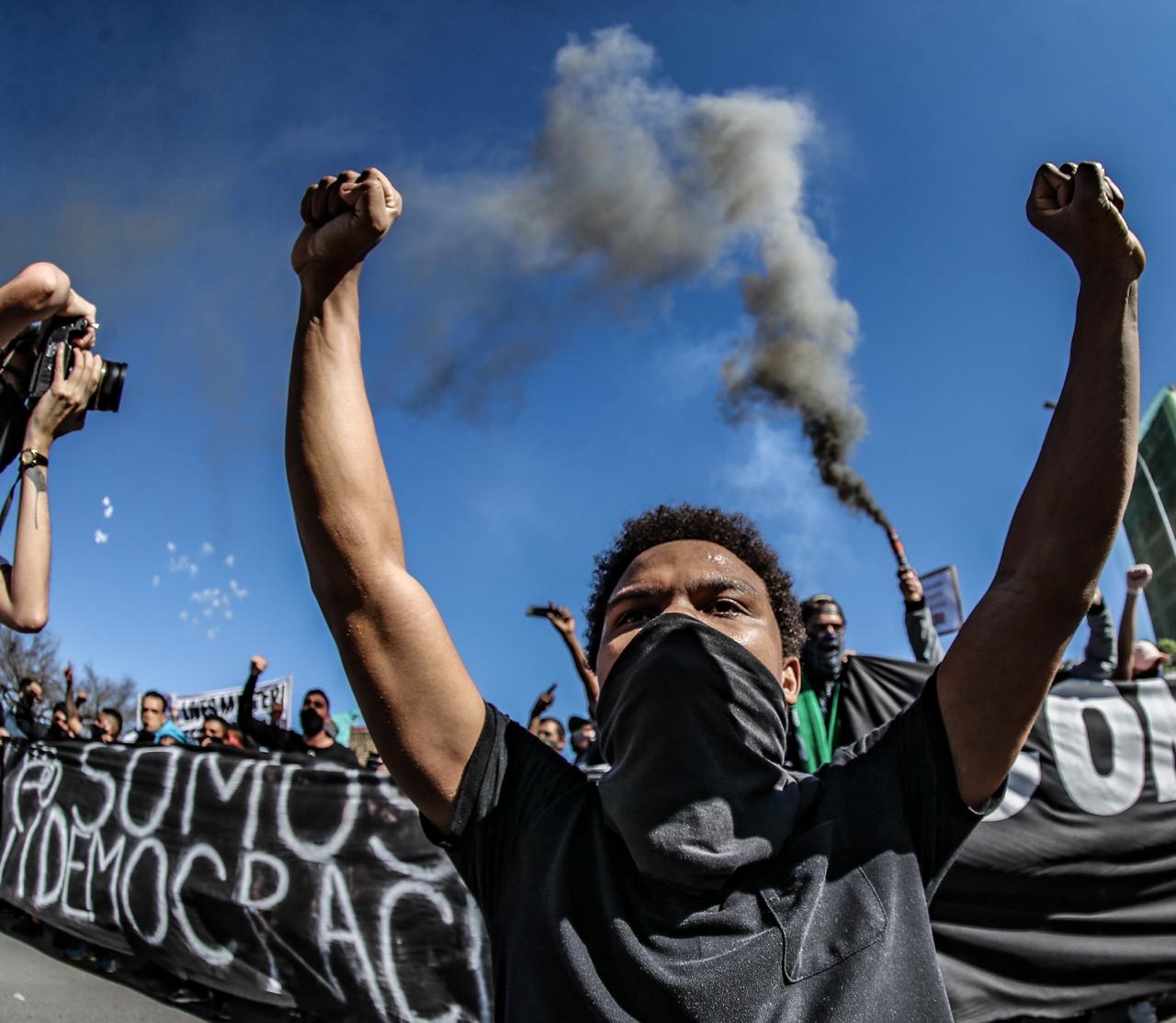 Manifestação contra Bolsonaro em meio à alta dos combustíveis e após as denúncias de corrupção no MEC. Foto: Ricardo Stuckert / Instituto Lula