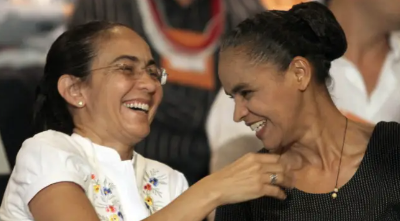 Ex-senadoras do PT, Heloisa Helena e Marina Silva sairão candidatas à Câmara pela Rede, partido que deverá apoiar Lula. Ambas, no entanto, estão rompidas com o ex-presidente. Foto: Divulgação