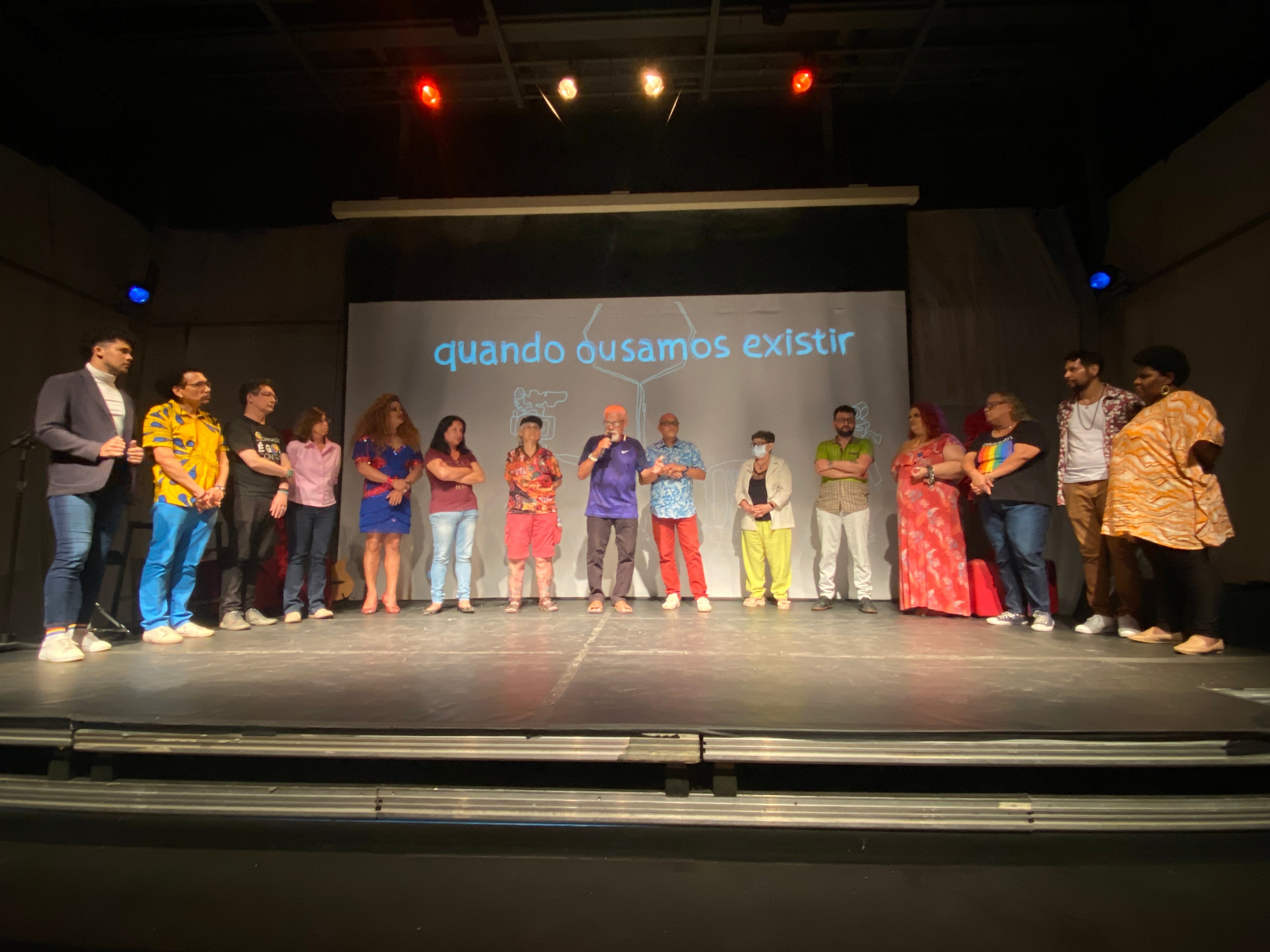 Lançamento de documentário no Rio reuniu diversas figuras pioneiras na luta LGBTI+ contra o preconceito. Foto: Divulgação