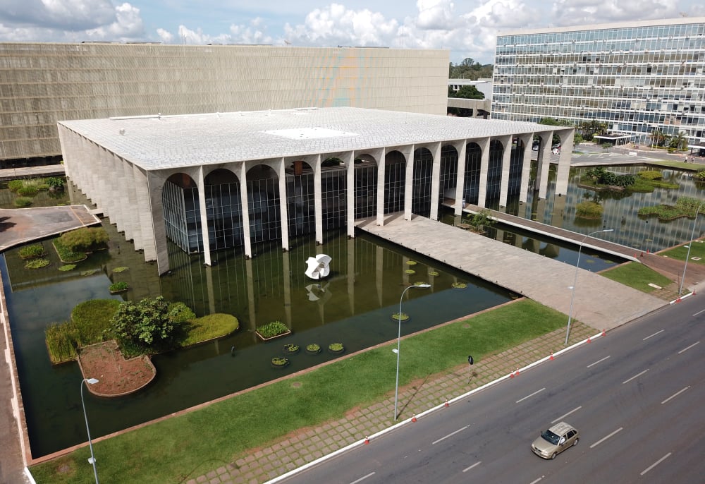 Palácio Itamaraty (Brasília, Brasil). Foto: Rosalba Matta-Machado / Shutterstock.com