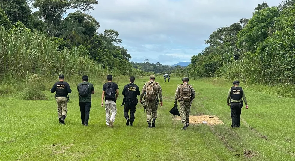 A Polícia Federal afirmou ainda não ter encontrado indícios do crime contra os indígenas da comunidade de Aracaçá, na Terra Indígena Yanomami (RR). Foto: Condisi-YY/Divulgação