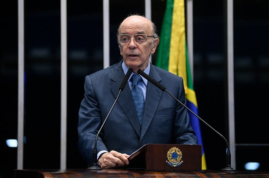 O senador José Serra não descartou apoio ao ex-presidente Lula. Foto: Pedro França/Agência Senado