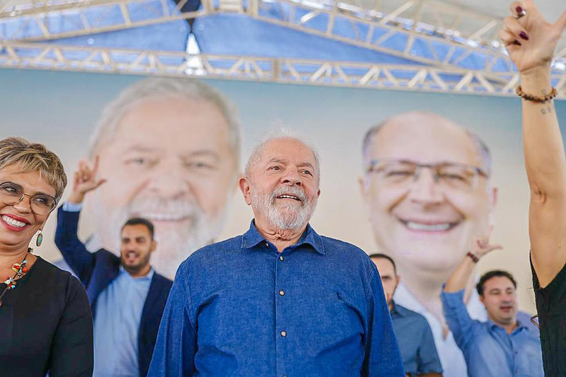 Aplicação em VGBL, no valor de R$ 5.570.798,99, é o maior bem declarado por Lula ao TSE. Foto: Ricardo Stuckert