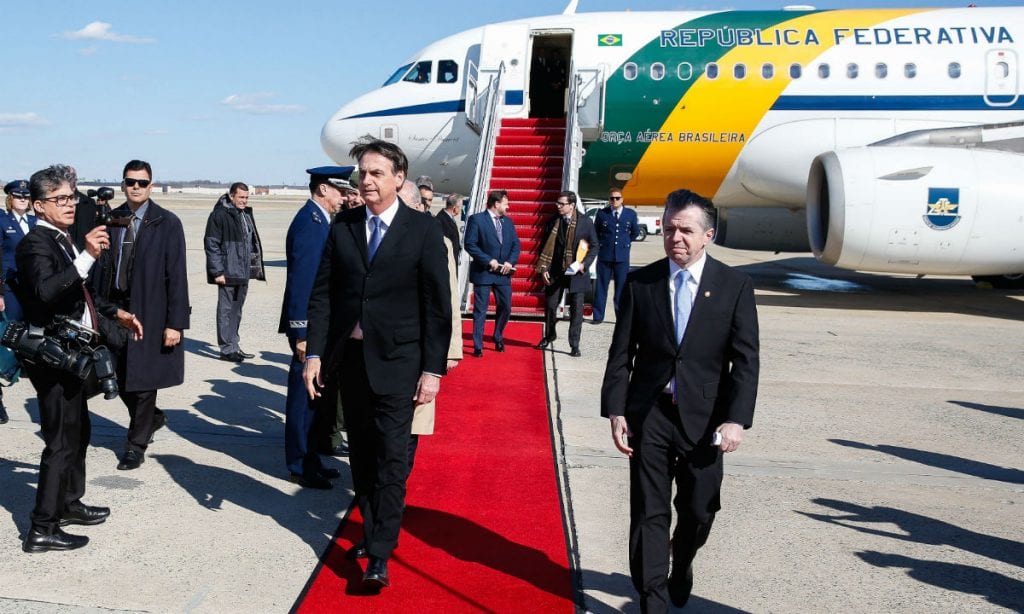 Bolsonaro discursou nesta sexta-feira (10) na Cúpula das Américas e afirmou que, durante seu governo, foi reforçado o combate ao desmatamento Foto: Palácio do Planalto