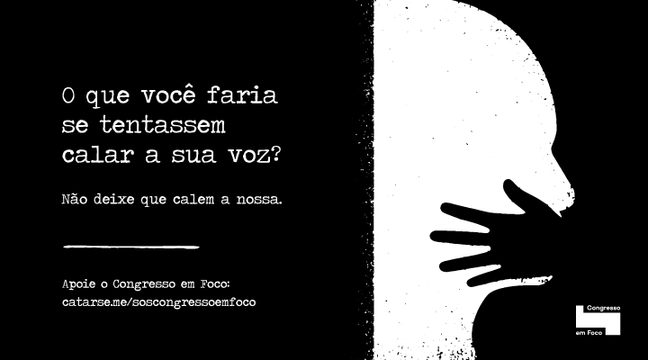 Campanha pretende ajudar o Congresso em Foco a cobrir gastos com segurança da equipe e do site após ameaças e ataques criminosos contra jornalistas e o site