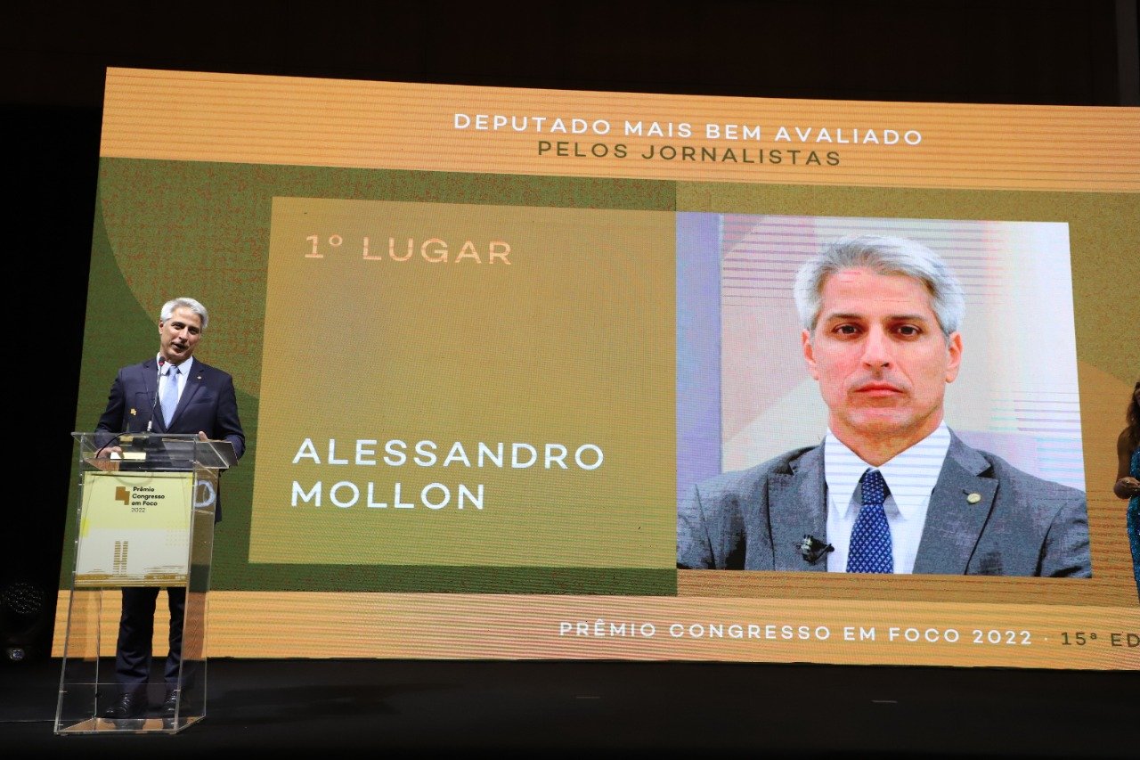 Alessandro Molon foi eleito o melhor deputado do ano, na escolha dos jornalistas que cobrem o Congresso Nacional. Foto: Paulo Negreiros