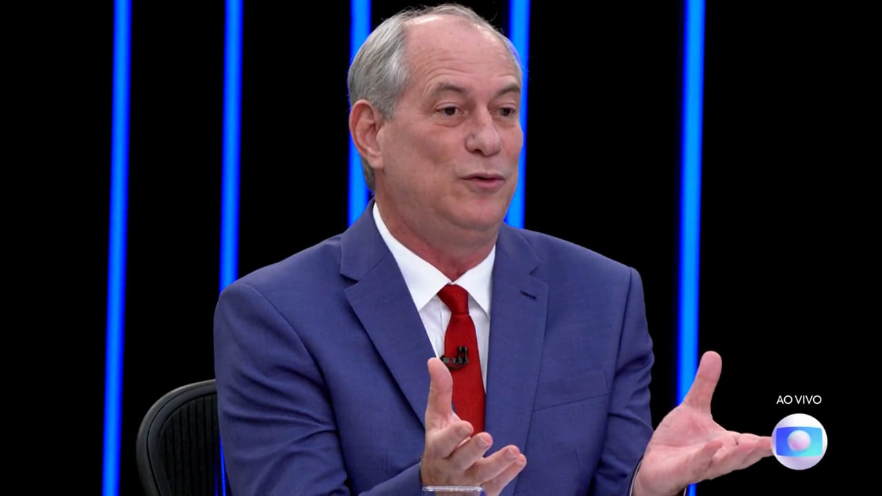 Como solução para a dificuldade do PDT em formar uma bancada ampla no Congresso, Ciro Gomes propõe acordo com prefeituras e plebiscitos. Foto: Globo/Reprodução