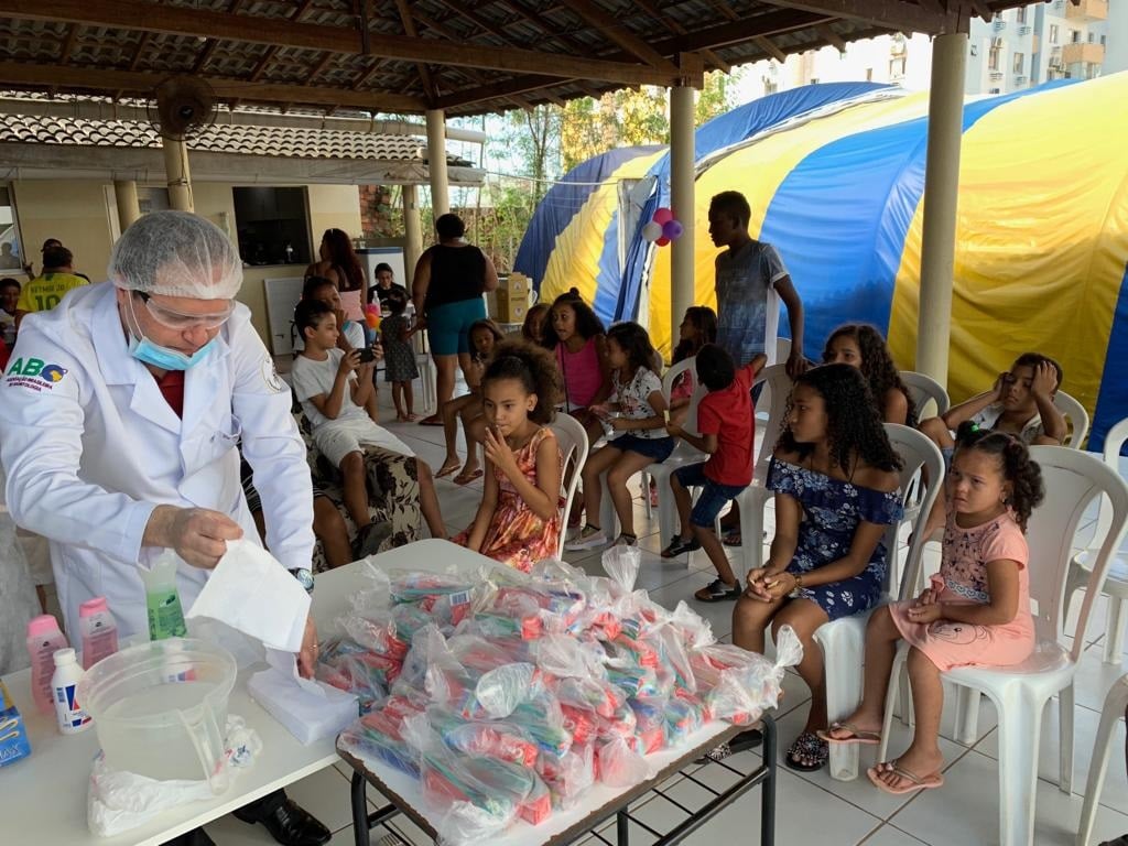 Ação social da Igreja Batista na periferia de São Luís, no Maranhão. Foto: Câmara Municipal de São Luís