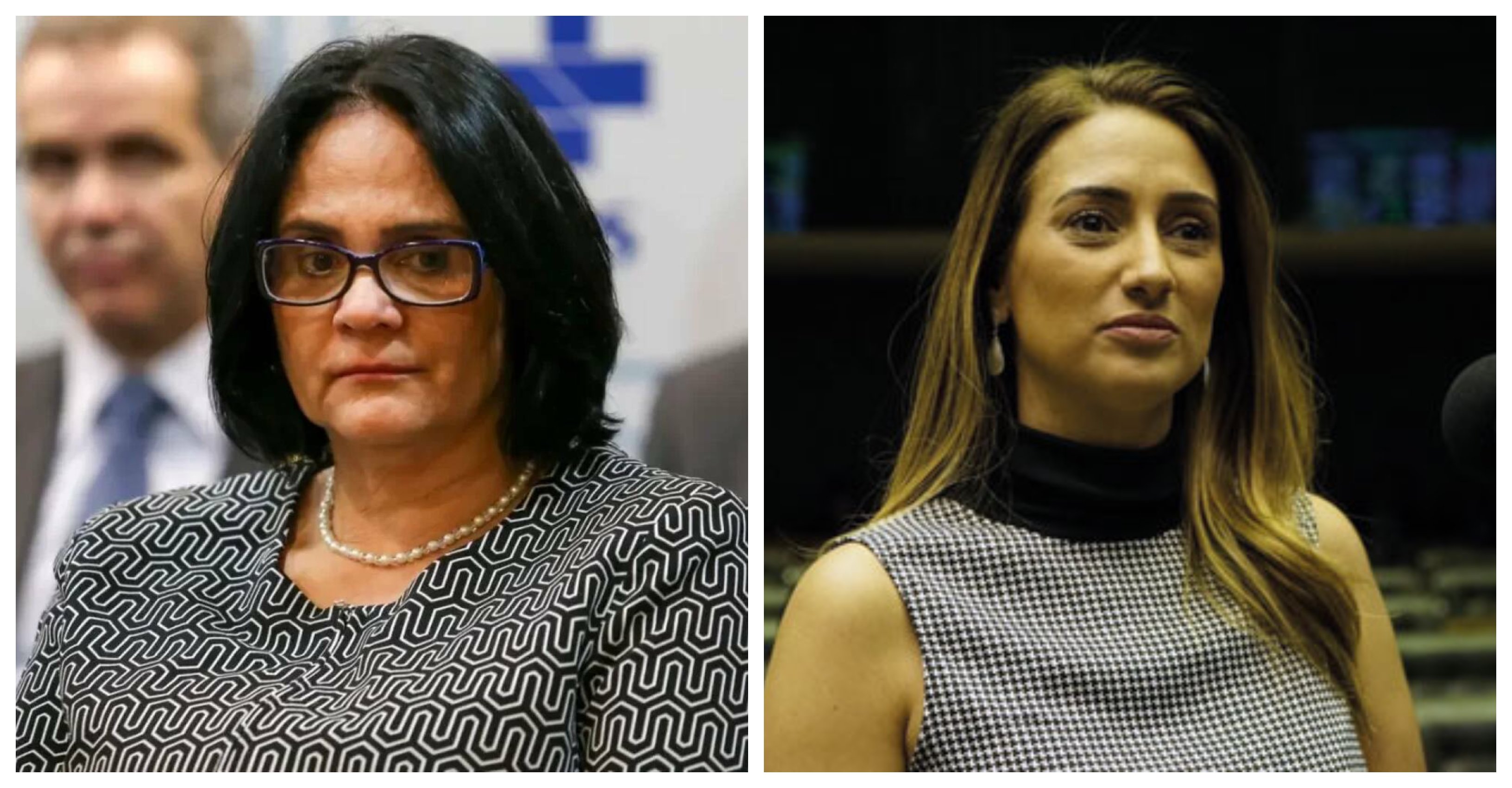 Damares e Flávia: ex-ministras de Bolsonaro travam dura batalha pela vaga no Senado