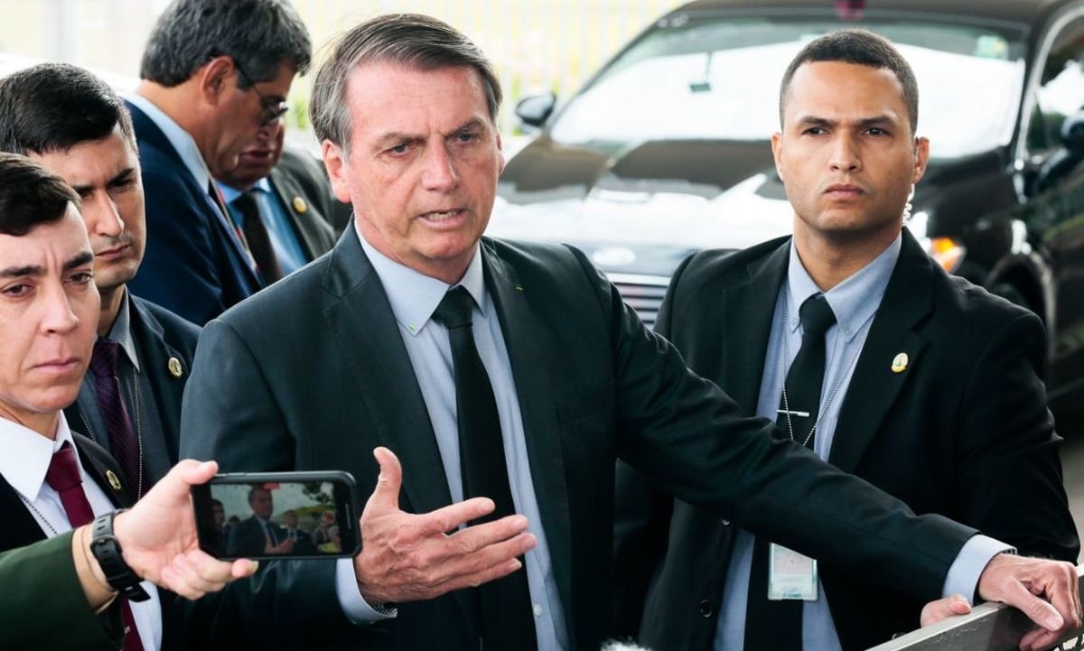 Jair Bolsonaro não respondeu às perguntas dos delegados da Polícia Federal sobre denúncias de tentativa de golpe de Estado.  Foto: Antônio Cruz/Agência Brasil