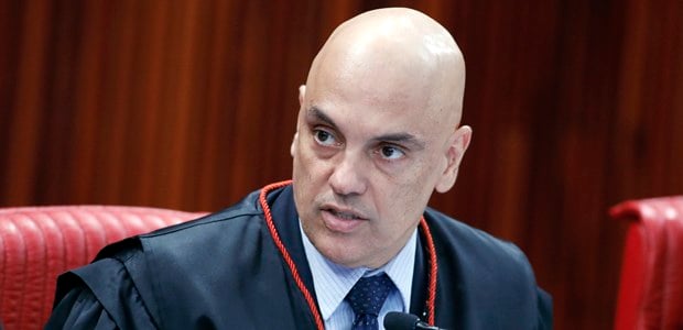 Alexandre de Moraes considerou insuficientes as provas de Fábio Faria sobre suposta fraude no tempo de rádio do PL. Foto: STF