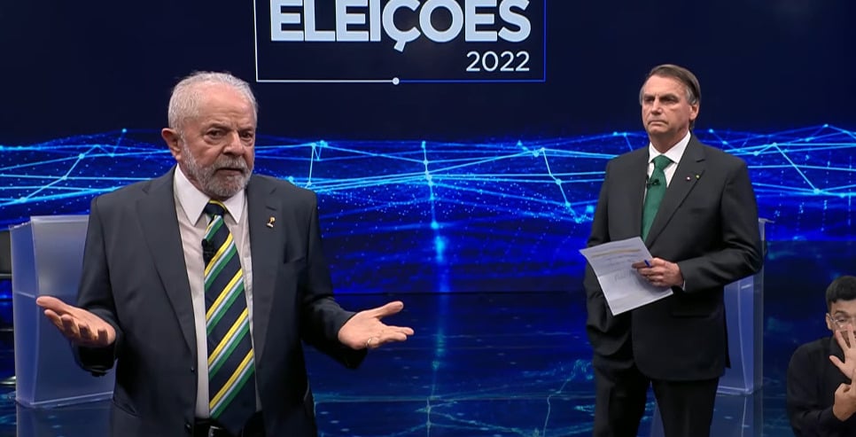 Lula e Bolsonaro nas eleições: o presidente disse que foi aconselhado a não 