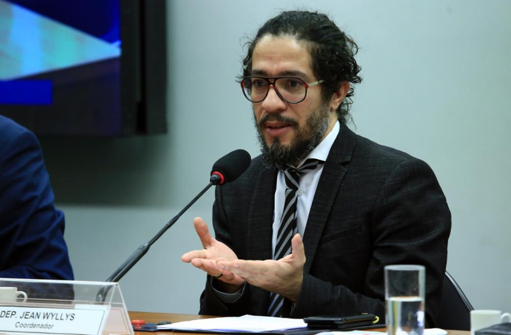 O ex-deputado federal Jean Wyllys, que renunciou ao posto em 2019 após uma série de ameaças de morte, agradeceu o trabalho de integrantes da campanha de Lula, Foto: Alex Ferreira/Câmara dos Deputados
