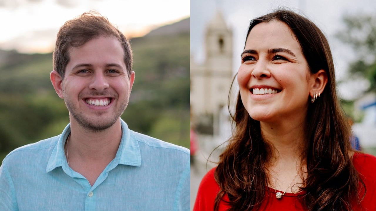 Pedro Campos e Maria Arraes são primos e vão estrear na Câmara em 2023. Foto: Divulgação