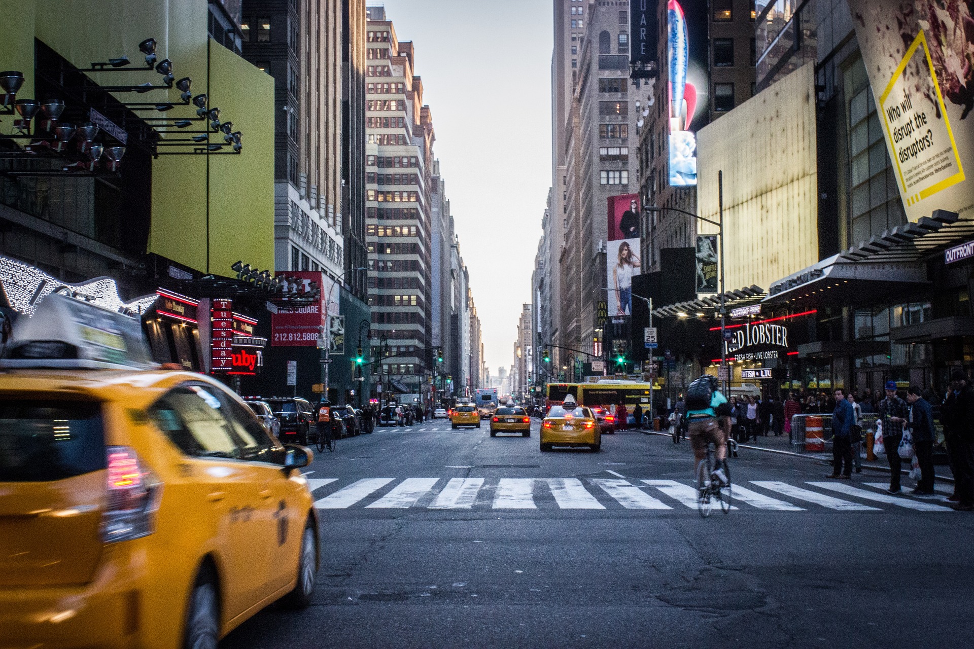 Nova York reduziu drasticamente os índices de violência urbana com o BID. Foto: Pixabay