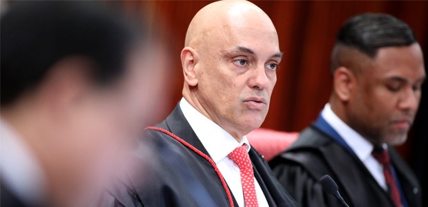 O presidente do TSE, Alexandre de Moraes, fez um balanço das atividades do Corte eleitoral em 2022 na última sessão do ano. Foto: Alejandro Zambrana/Secom/TSE