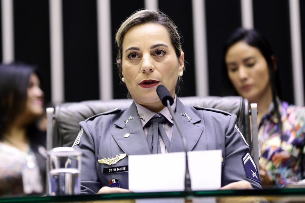 Deputada e policial militar de São Paulo, Kátia Sastre é a presidente da Comissão dos Direitos da Mulher e responsável por pautar a votação do projeto. Foto: Michel de Jesus/Ag. Câmara