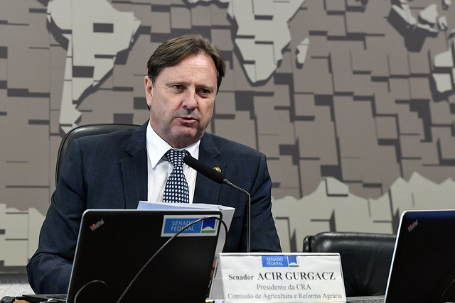 Senador Acir Gurgacz (PDT-RO), que relatou a matéria, reconheceu que o relatório não é o ideal. Foto: Roque de Sá/Agência Senado