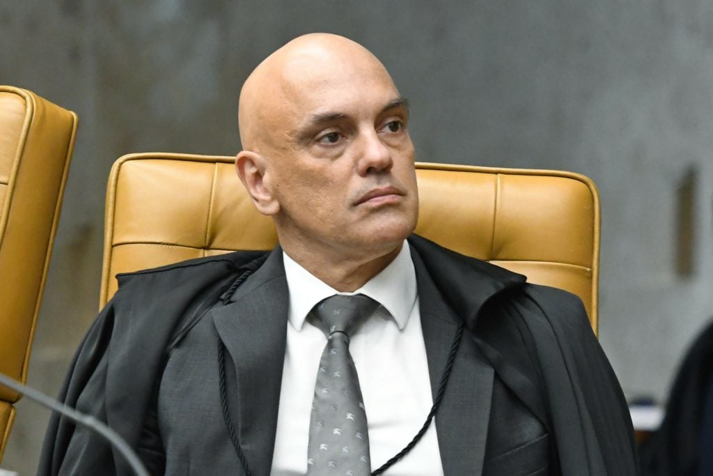 Após vazamento de trechos de depoimento, Moraes considerou desnecessário manter sigilo sobre parte da delação de Ronnie Lessa.  Foto: Carlos Moura/STF