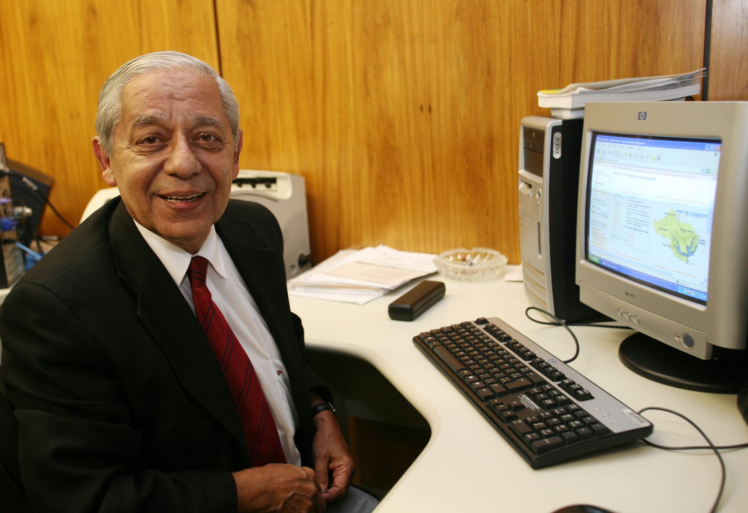 Luiz Orlando Carneiro era a principal referência do jornalismo jurídico do país. Foto: Gil Ferreira/SCO/STF