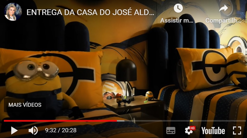 O quarto dos mínions na casa do lutador de MMA é o capítulo final da piada pronta que foi o país nos últimos quatro anos. Foto: Reprodução/vídeo