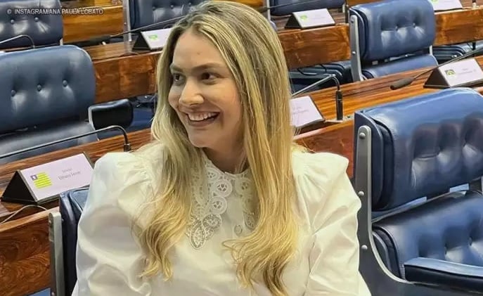 Ana Paula Lobato assumirá o mandato na vaga de Flávio Dino. Aos 38 anos, a enfermeira e empresária será a mais jovem do Senado. Foto: Divulgação