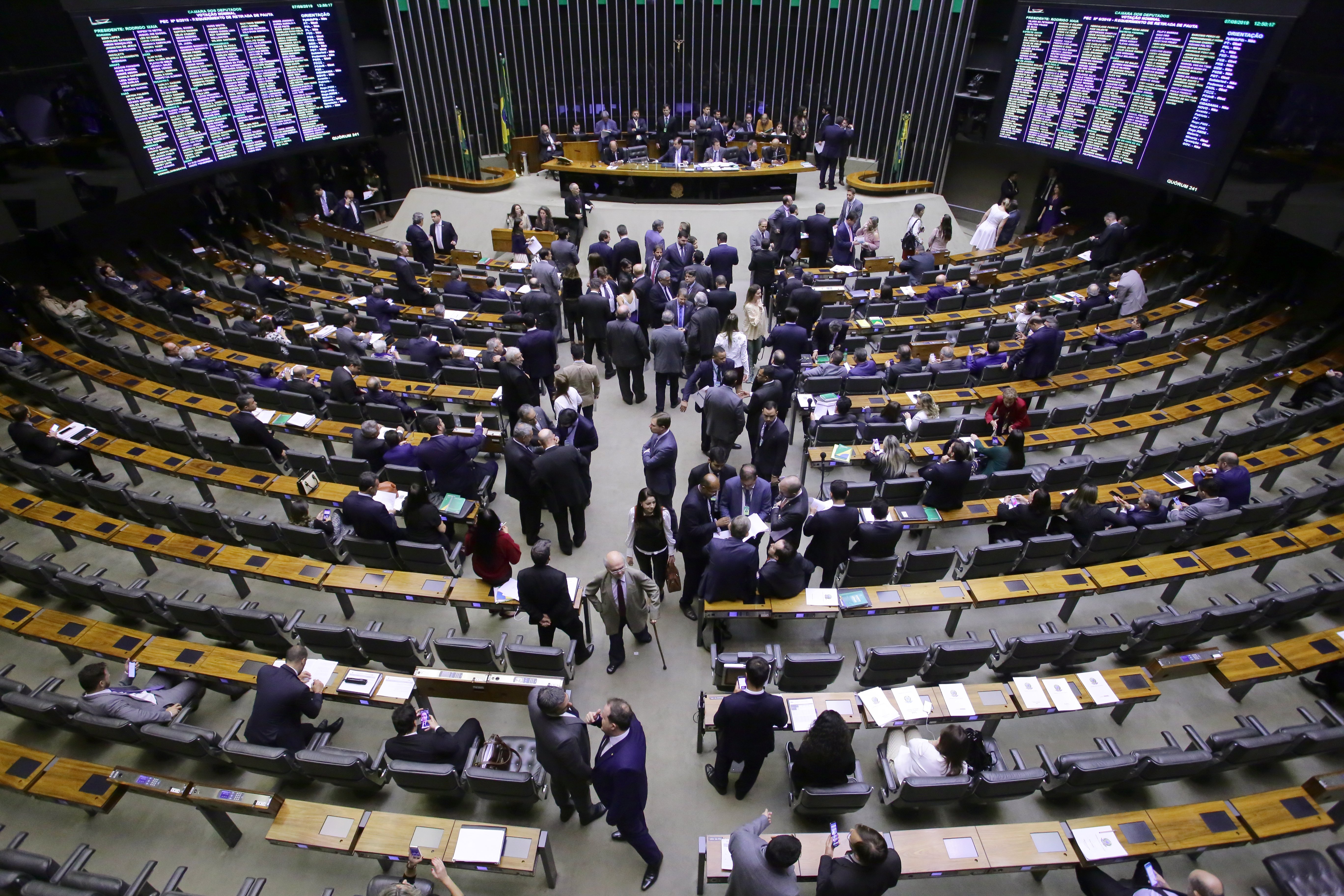 Na média, deputados votaram de acordo com orientação do líder do governo em 74% das vezes ao longo dos quatro anos de mandato de Bolsonaro. Foto: Cleia Viana/Ag. Câmara