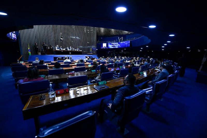 O PSC, o Pros, o Republicanos, o PL, o PP e o União Brasil foram os partidos mais fiéis ao ex-presidente Jair Bolsonaro (PL) no Senado. Foto: Edilson Rodrigues/Ag. Senado 