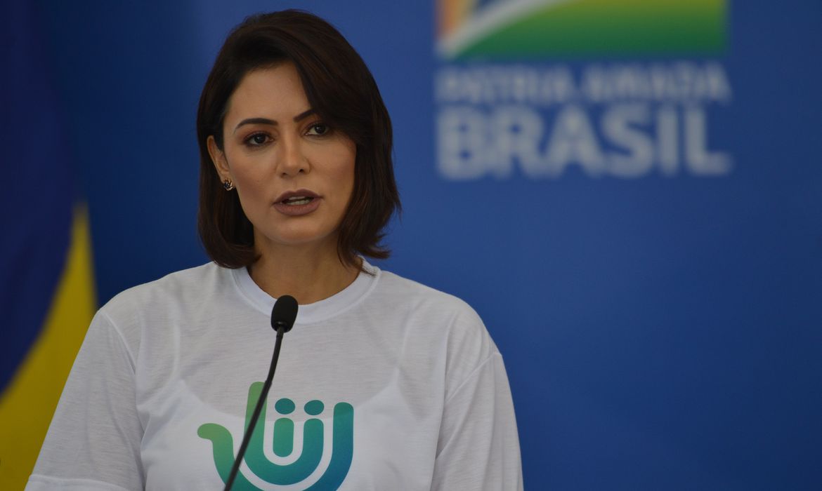 Governo Lula reintegra o programa social Criança Feliz, que tinha Michelle Bolsonaro como madrinha durante o último mandato. Foto: Marcello Casal Jr/Agência Brasil