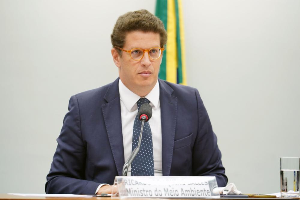 Ricardo Salles, que foi ministro do Meio Ambiente de Bolsonaro, vai relatar a CPI do MST. Foto: Pablo Valadares/Câmara dos Deputados