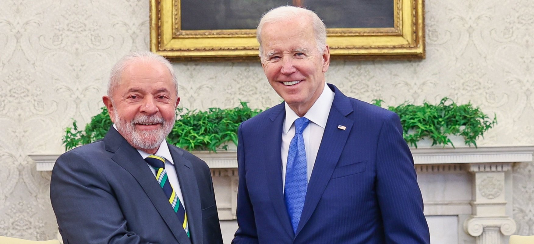 Ainda que não tenham havido acordos concretos, encontro de Lula com Biden trouxe de volta o Brasil ao debate internacional. Foto: Ricardo Stucker/Presidência