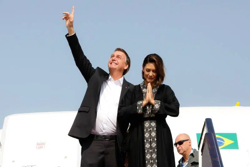 Bolsonaro e Michelle. Paira sobre os projetos políticos da ex-primeira-dama a 