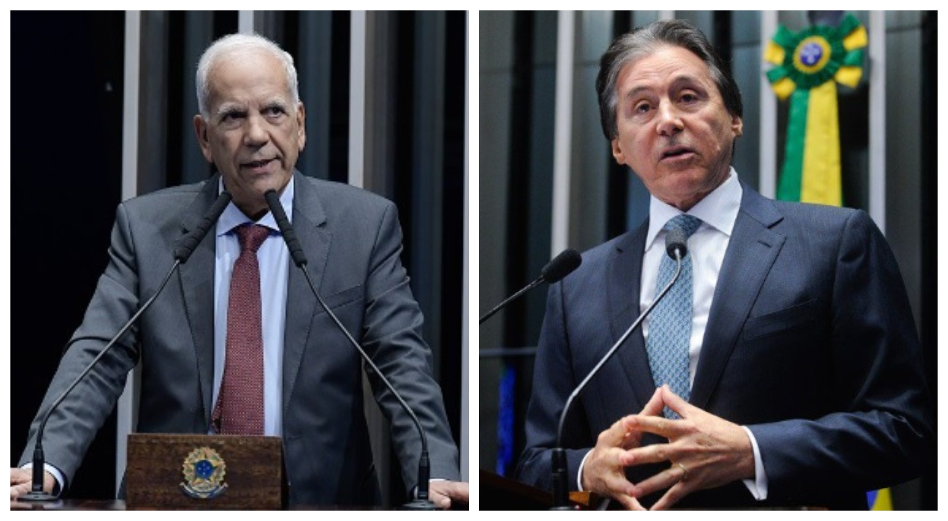 Empresários de sucesso, Oriovisto e Eunício são os mais ricos, de acordo com patrimônio declarado, no Senado e na Câmara, respectivamente. Foto: Agência Senado