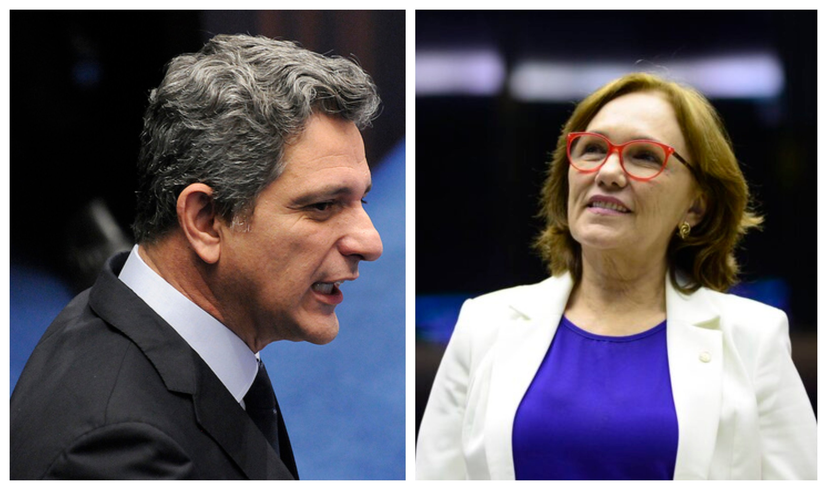 Rogério Carvalho e Zenaide Maia são os entrevistados de Robson Carvalho. Foto: Ag. Senado