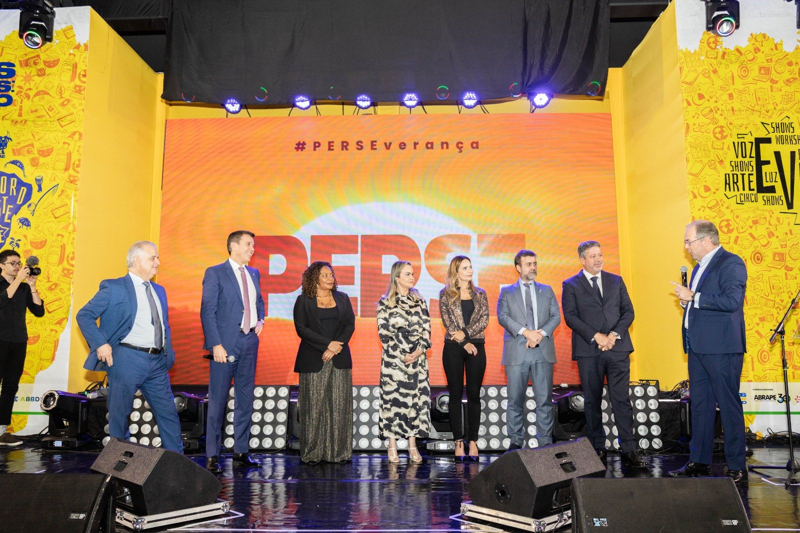 Evento reuniu ministros e o presidente da Câmara, Arthur Lira, entre outros. Foto: PSB