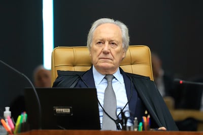 O ministro Ricardo Lewandowski,  participou no último dia 30 de março de sua última sessão plenária na Corte. Foto: Fellipe Sampaio /SCO/STF