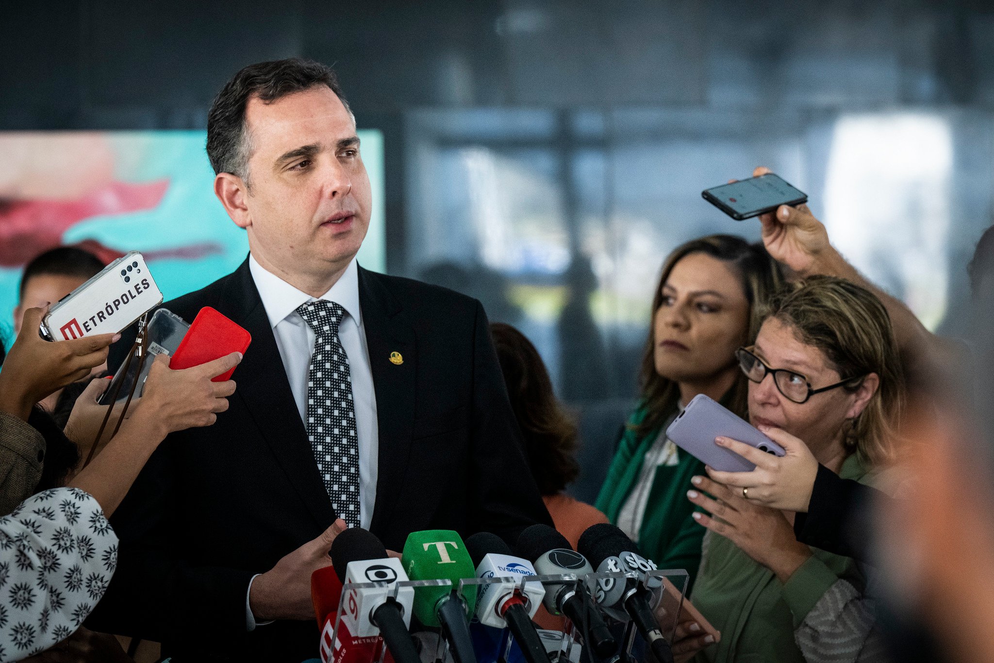 Apesar da importância, Rodrigo Pacheco alerta que reforma tributária deverá demorar para surtir efeito, não podendo pautar o curto prazo. Foto: Pedro Gontijo/Senado Federal