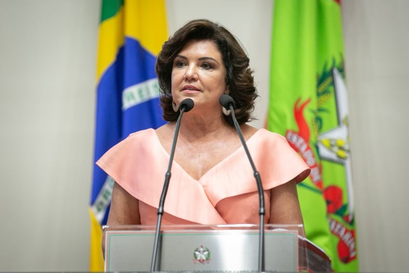 Nos primeiros três meses de 2023, foram gastos R$ 199.627,52 na manutenção da residência da vice-governadora, Marilisa Boehm (PL). Foto: Rodolfo Espíndola/ALESC