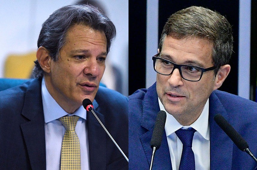 Fernando Haddad e Roberto Campos Neto estão entre os convidados do debate que será realizado no plenário do Senado no final de abril. Foto: Roberto Suguino/Ag. Senado