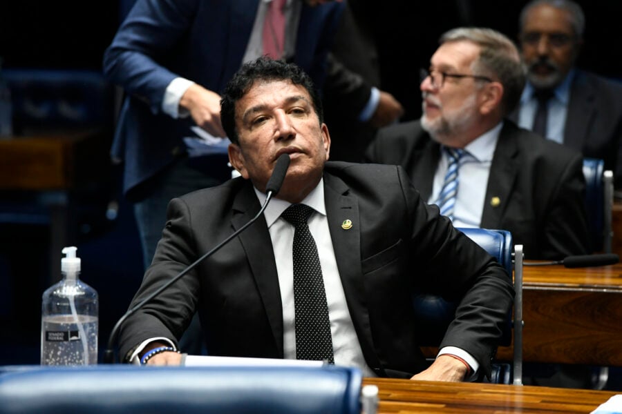 O senador Magno Malta (PL-ES), alvo de representação do Psol no STF e no Conselho de Ética do Senado. Foto: Jefferson Rudy/Agência Senado