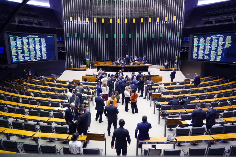 Câmara delibera nesta quarta-feira (24) sobre os trechos destacados do arcabouço fiscal, incluindo Fundeb e fundo constitucional do DF. Foto: Pablo Valadares/Câmara dos Deputados
