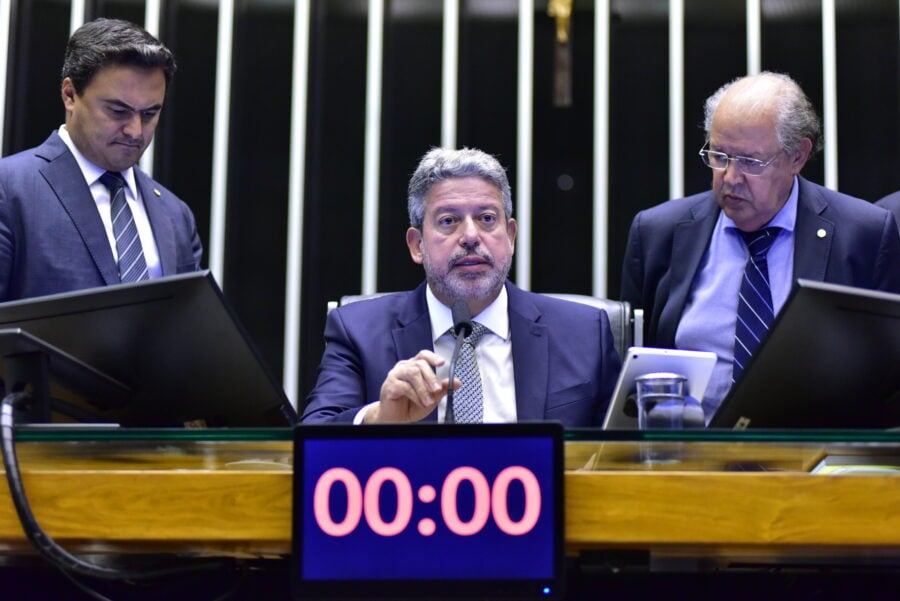 Abraji, Fenaj, Ajor e outras entidades de defesa do jornalismo consideraram campanha jurídica de Arthur Lira como ato de censura. Foto: Zeca Ribeiro/Câmara dos Deputados