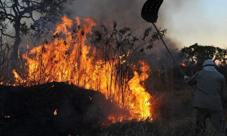 Relatório da Confederação Nacional do Municípios identificou 1042 pessoas afastadas de seus lares por consequência das queimadas. Foto: Valter Campanato/ABr