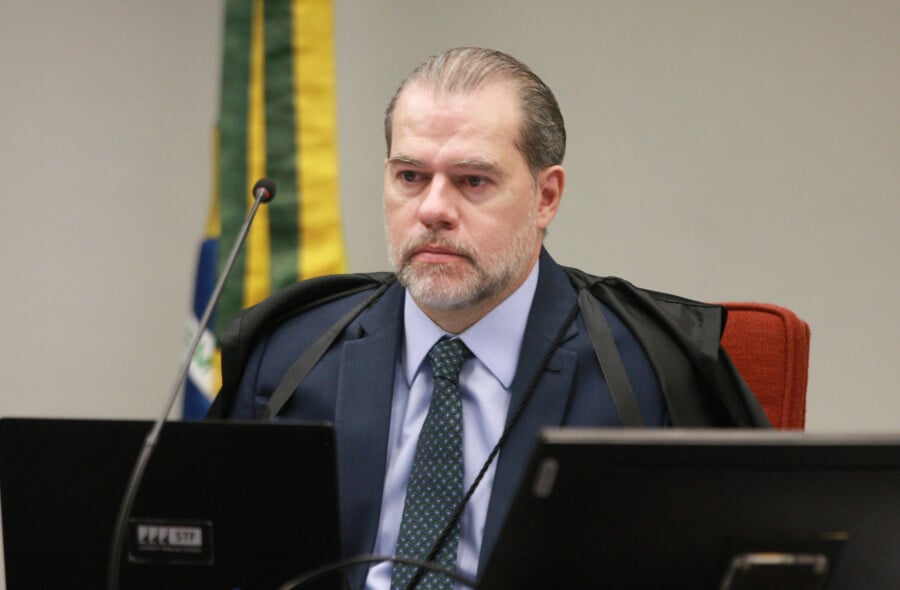 Dias Toffoli suspendeu o pagamento de multas da Novonor, antiga Odebrecht, e autorizou a reavaliação dos termos de leniência. Foto: Nelson Jr./SCO/STF