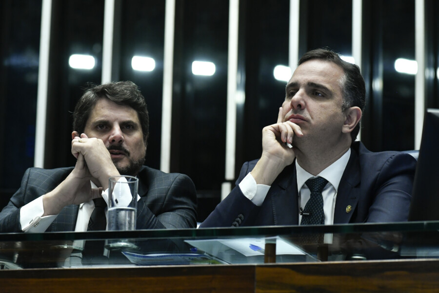 Diante da comunicação do ministro, Rodrigo Pacheco determinou que a Polícia do Senado e a Advocacia do Senado acompanhassem a operação. Foto: Geraldo Magela/Agência Senado