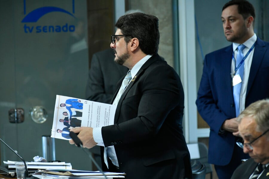 O Twitter bloqueou a conta na rede social do senador Marcos do Val (Podemos-ES), alvo de uma operação da Polícia Federal (PF) na tarde desta quinta-feira (15). Foto: Geraldo Magela/Agência Senado