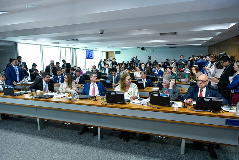 Integrantes da CPMI dos Atos Golpistas. Foto: Agência Senado